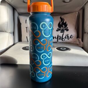 Walt Disney Blue and Orange 40 oz Water Bottle with Playful Design